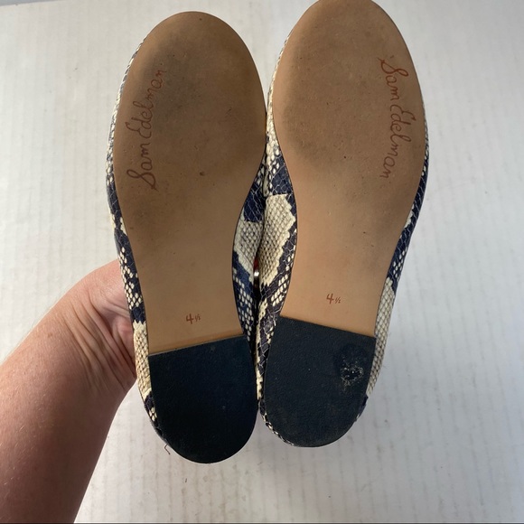 Sam Edelman Felicia Snakeskin Ballet Flat - Picture 13 of 14